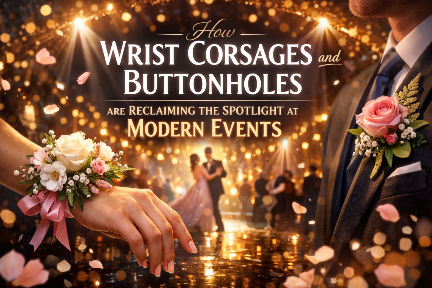 How Wrist Corsages and Buttonholes are Reclaiming the Spotlight at Modern Events