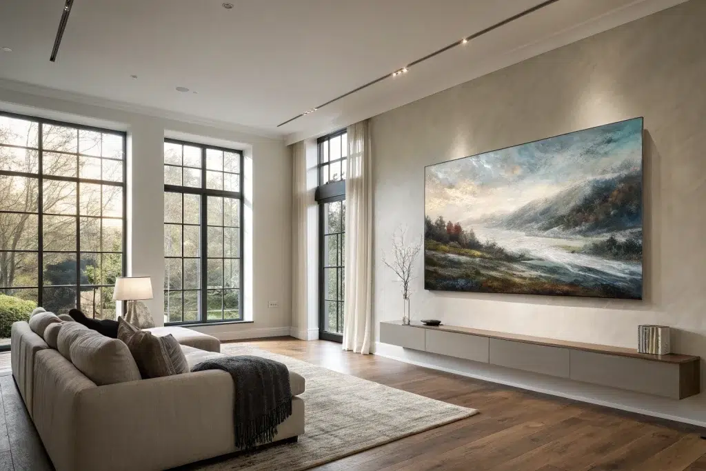 How to Style and Decorate a Large Wall in Your Home