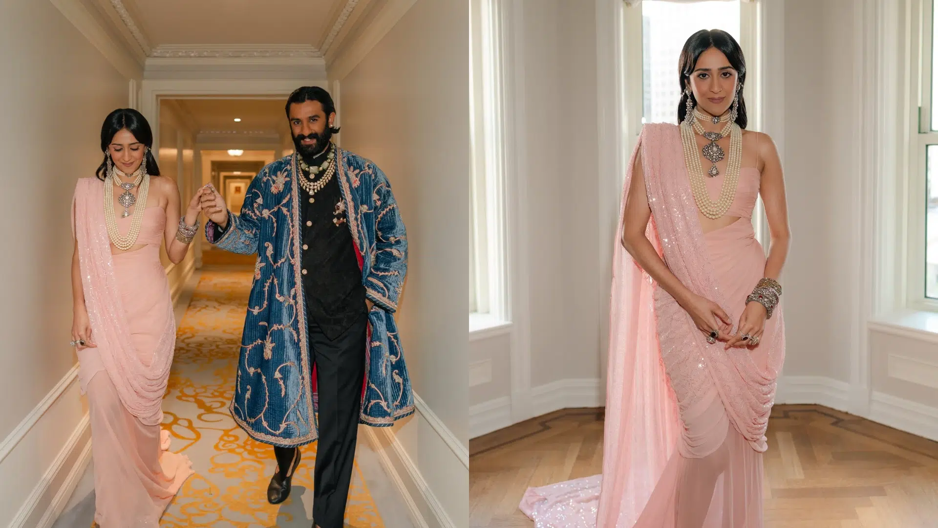 Princess Gauravi in a Prabal Gurung gown