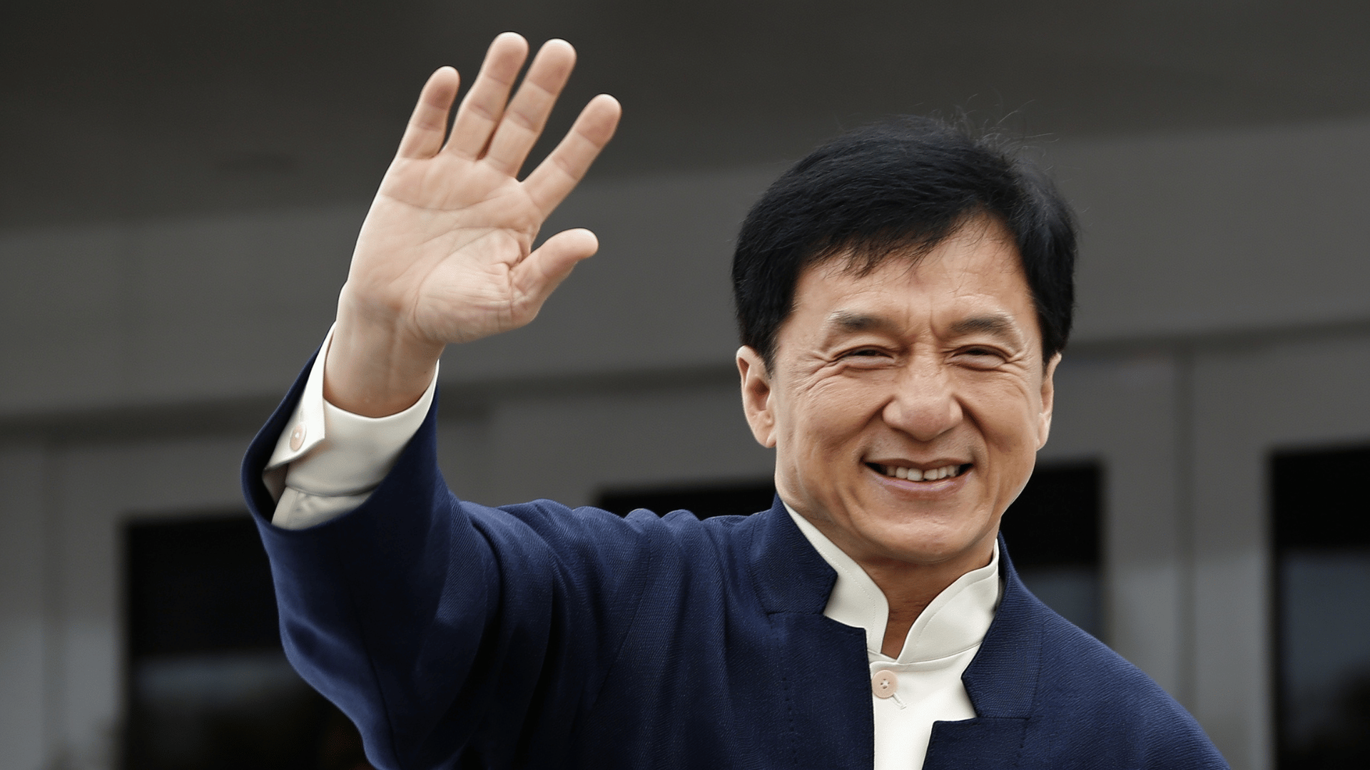 actor jackie chan portrait