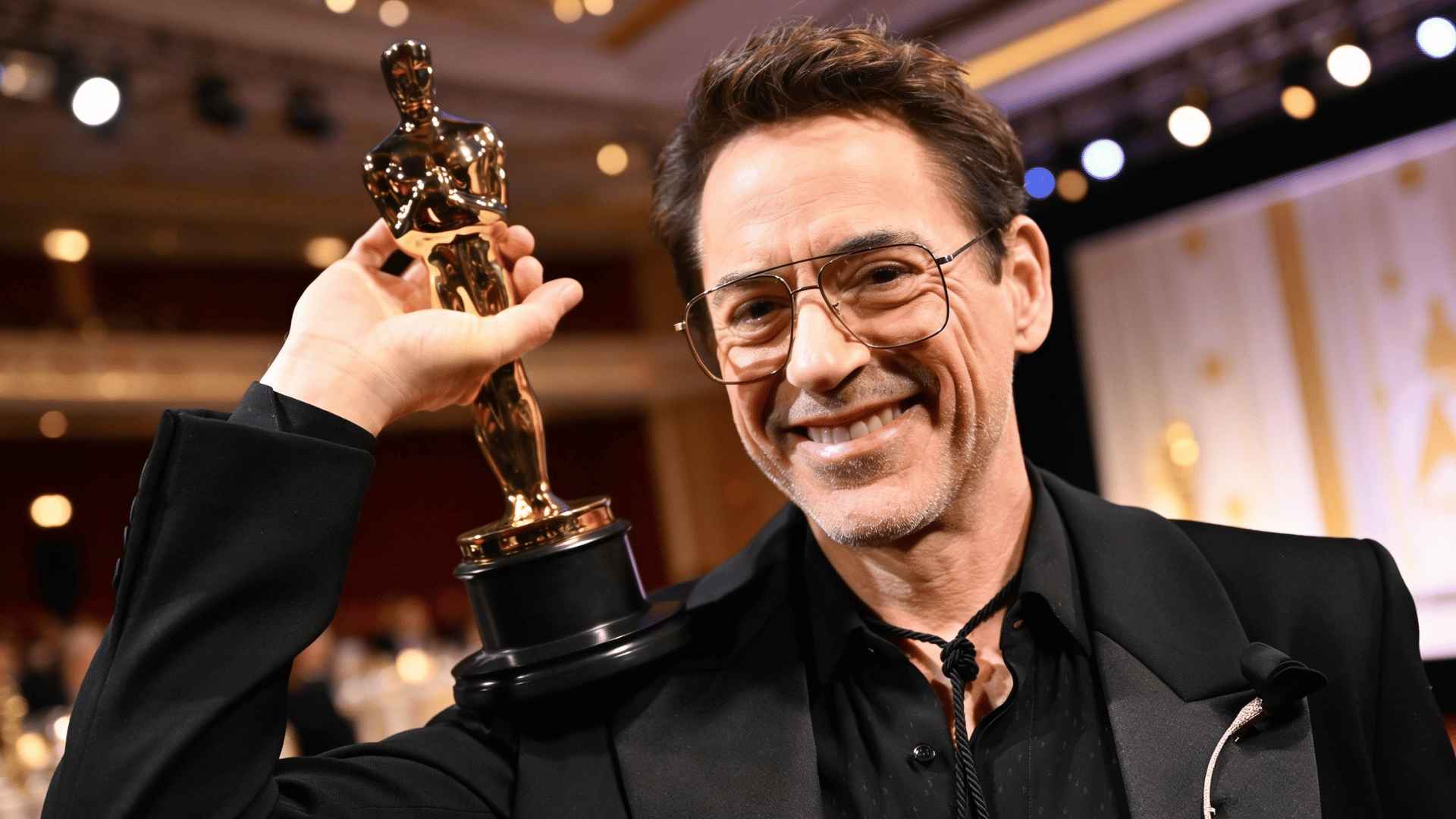 actor robert downey jr portrait