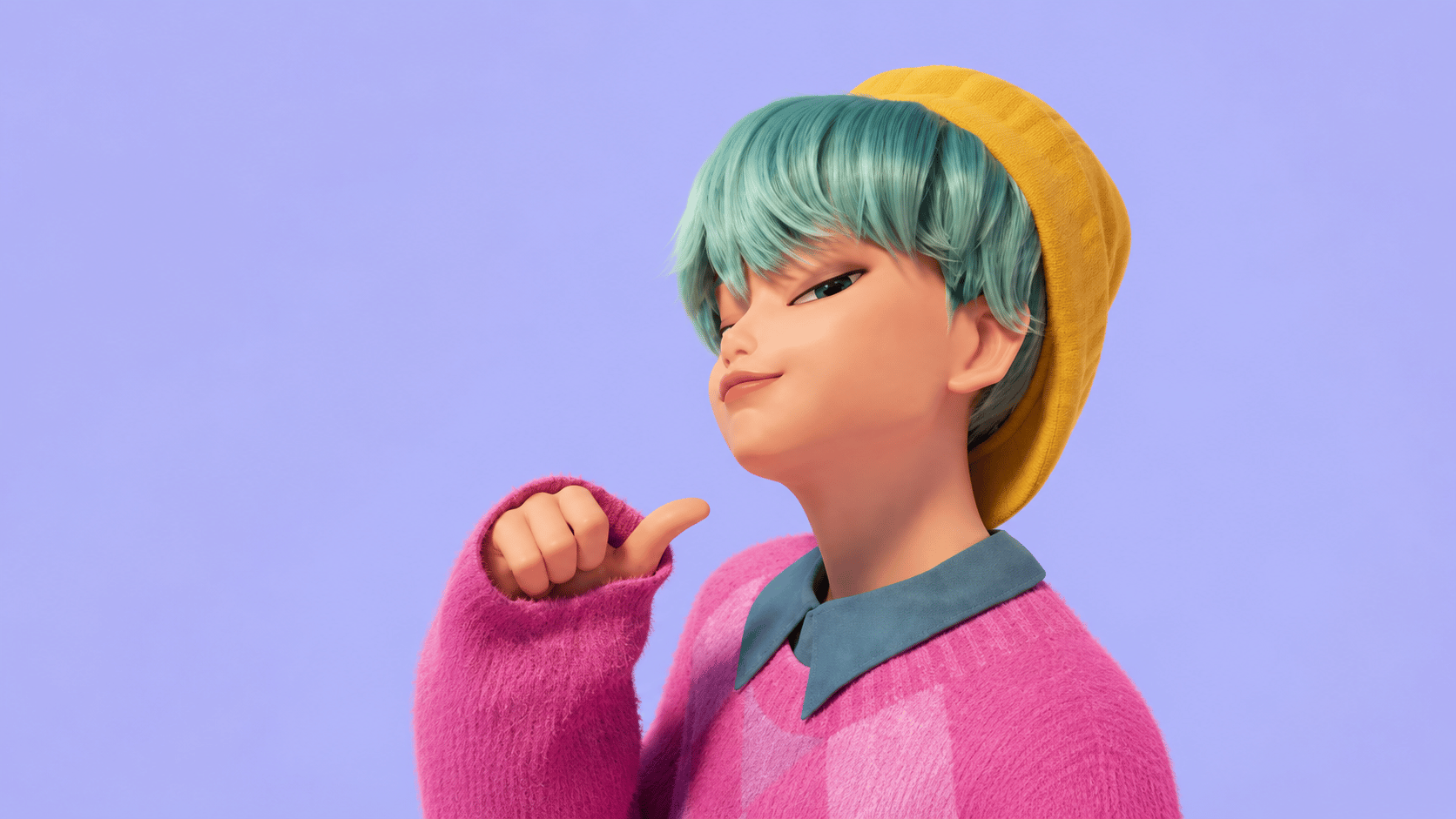 Baby Saja Boys member with youthful look representing maknae-style fan interpretation