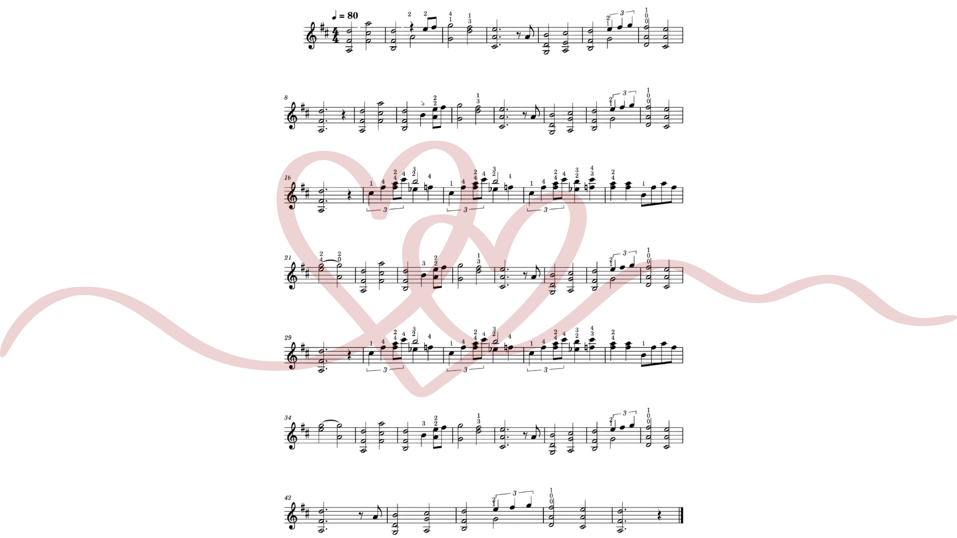 can’t Help Falling in Love violin solo sheet music with beginner-friendly arrangement