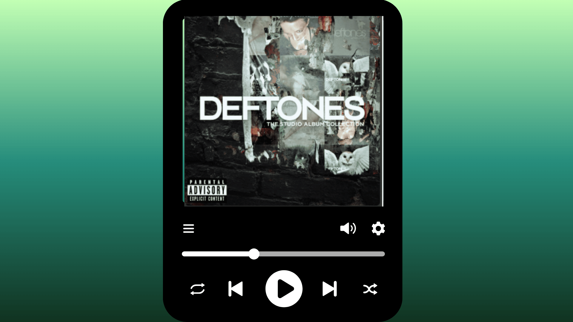 Deftones performing Be Quiet and Drive live with atmospheric lighting and emotional alternative rock concert mood. (3)