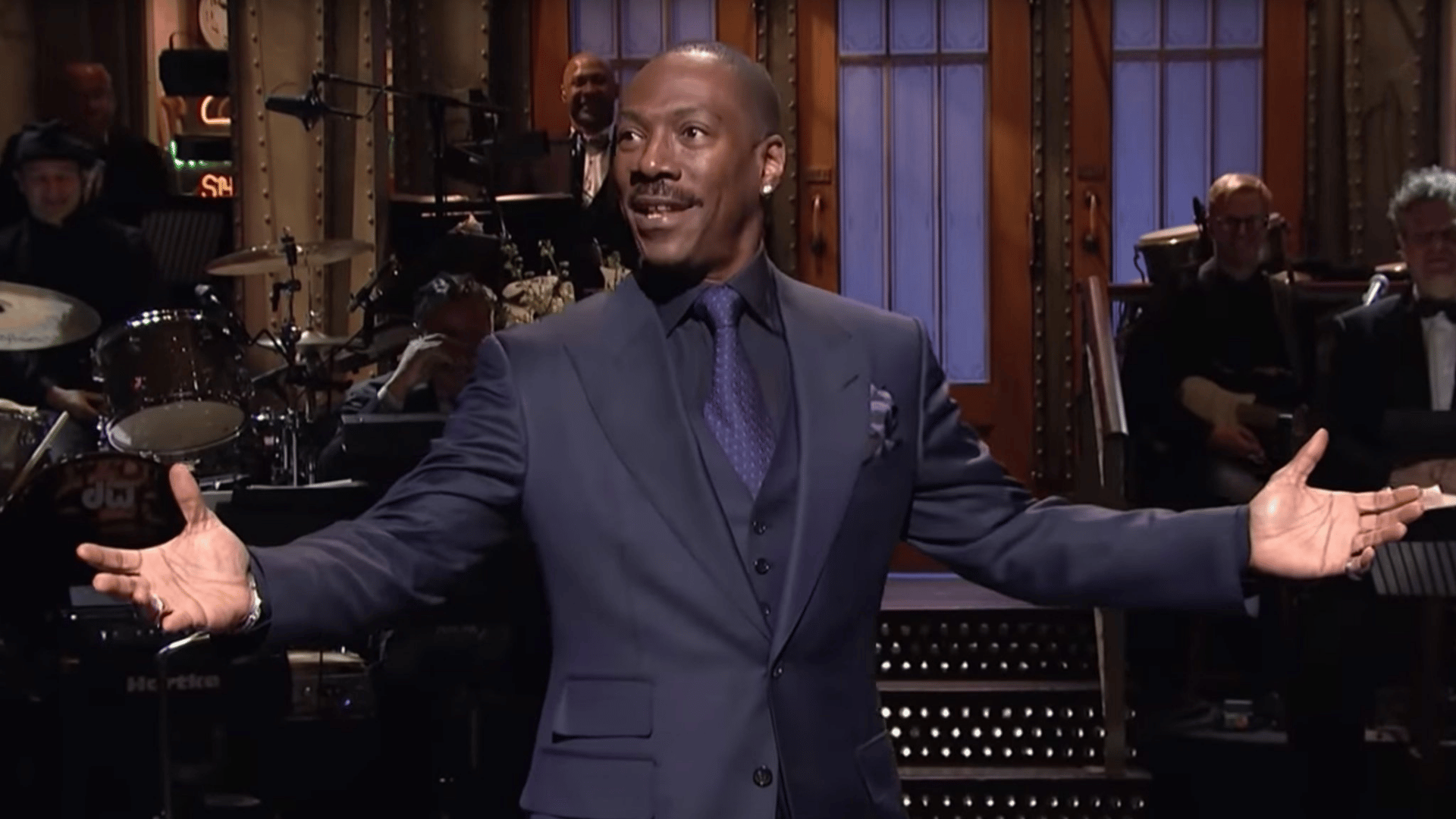 eddie murphy performing on saturday night live during the breakthrough years that launched his career