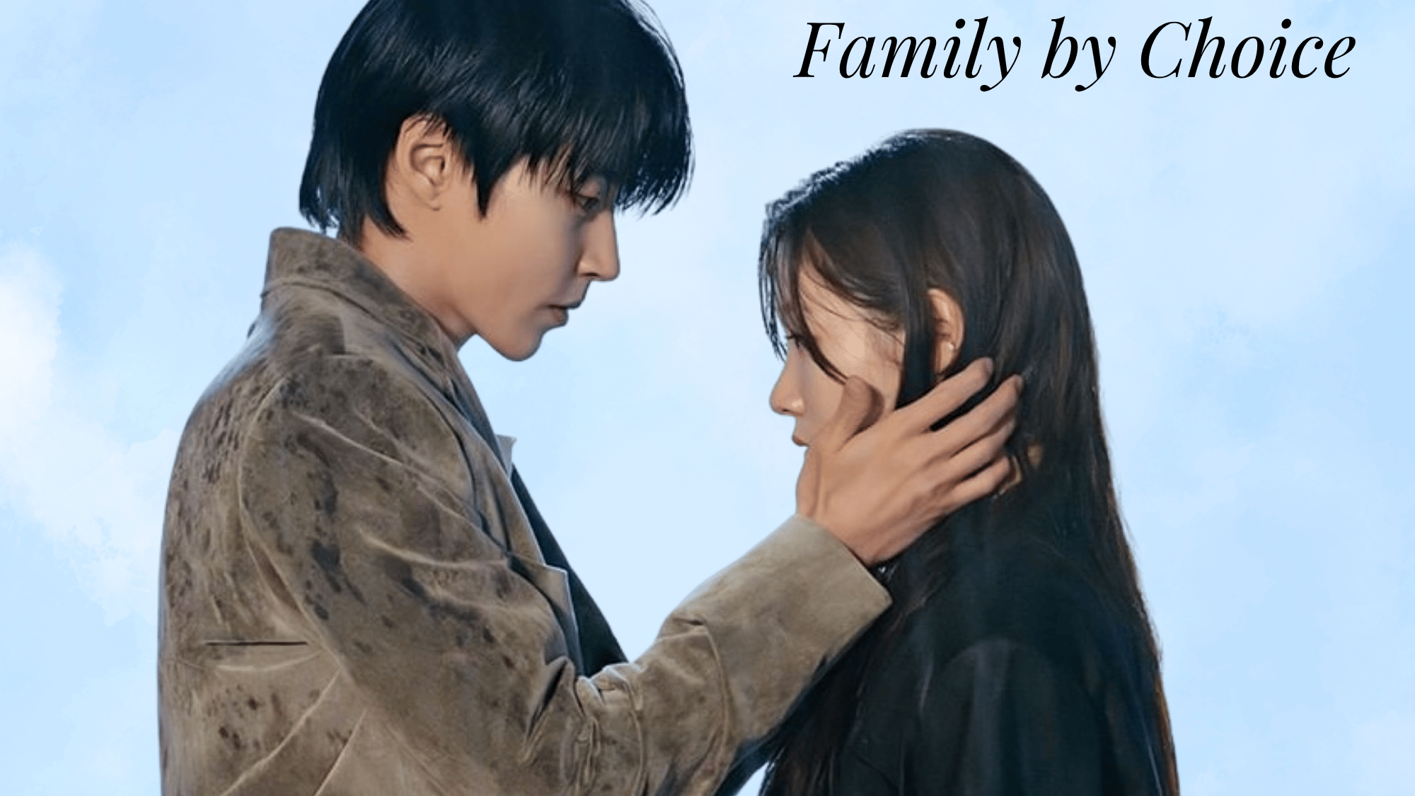 Hwang In-yeop and Jung Chae-yeon in a scene from the K-drama Family by Choice.