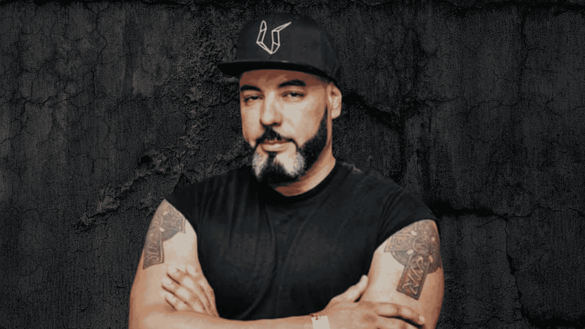 Roger Sanchez performing a house music DJ set representing his New York house roots and global mainstream success.