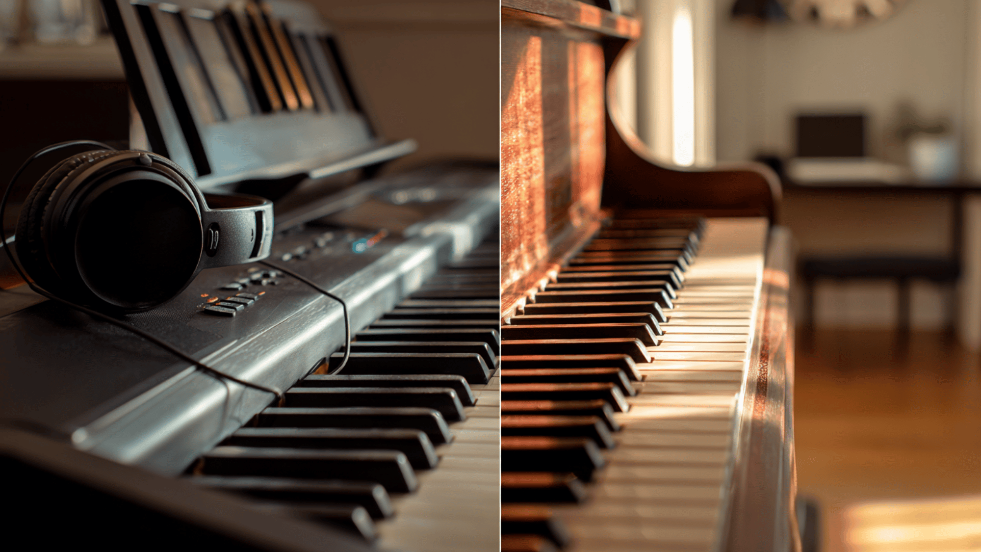 which piano is easier to learn on