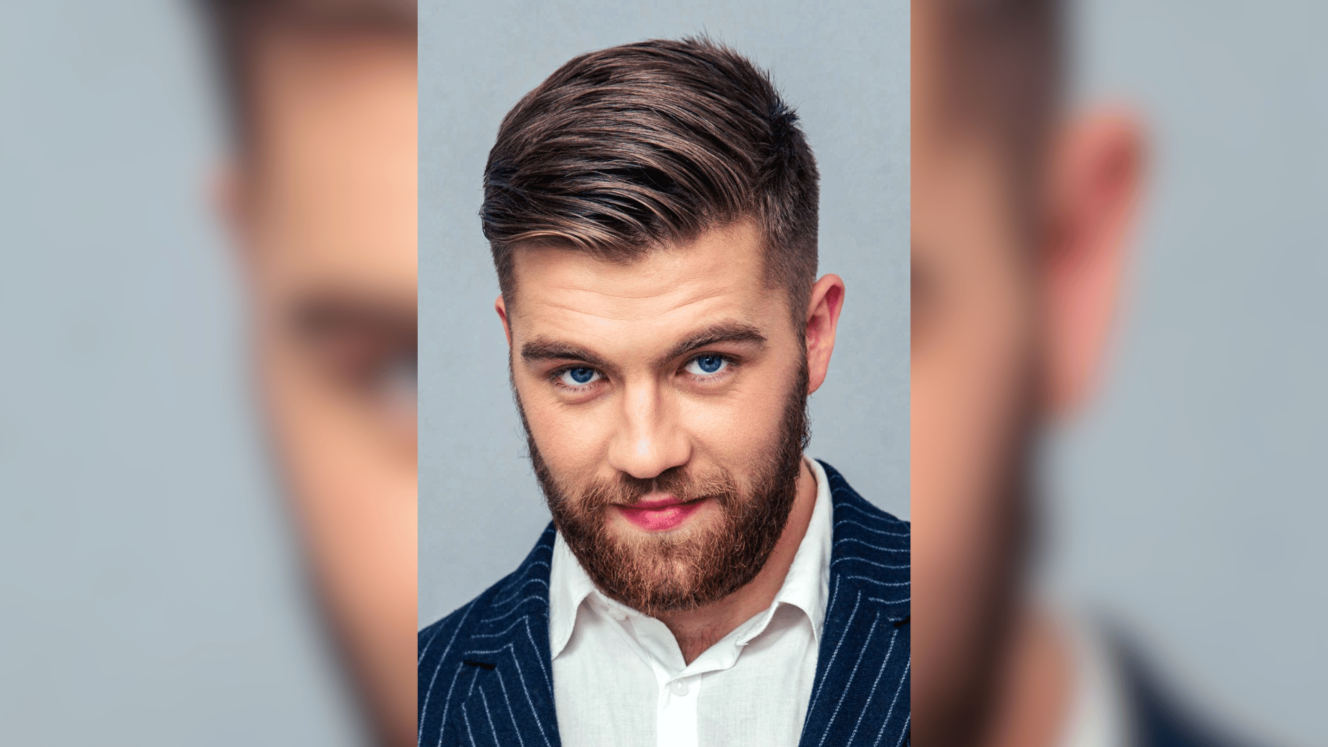 front shot of gentleman's cut