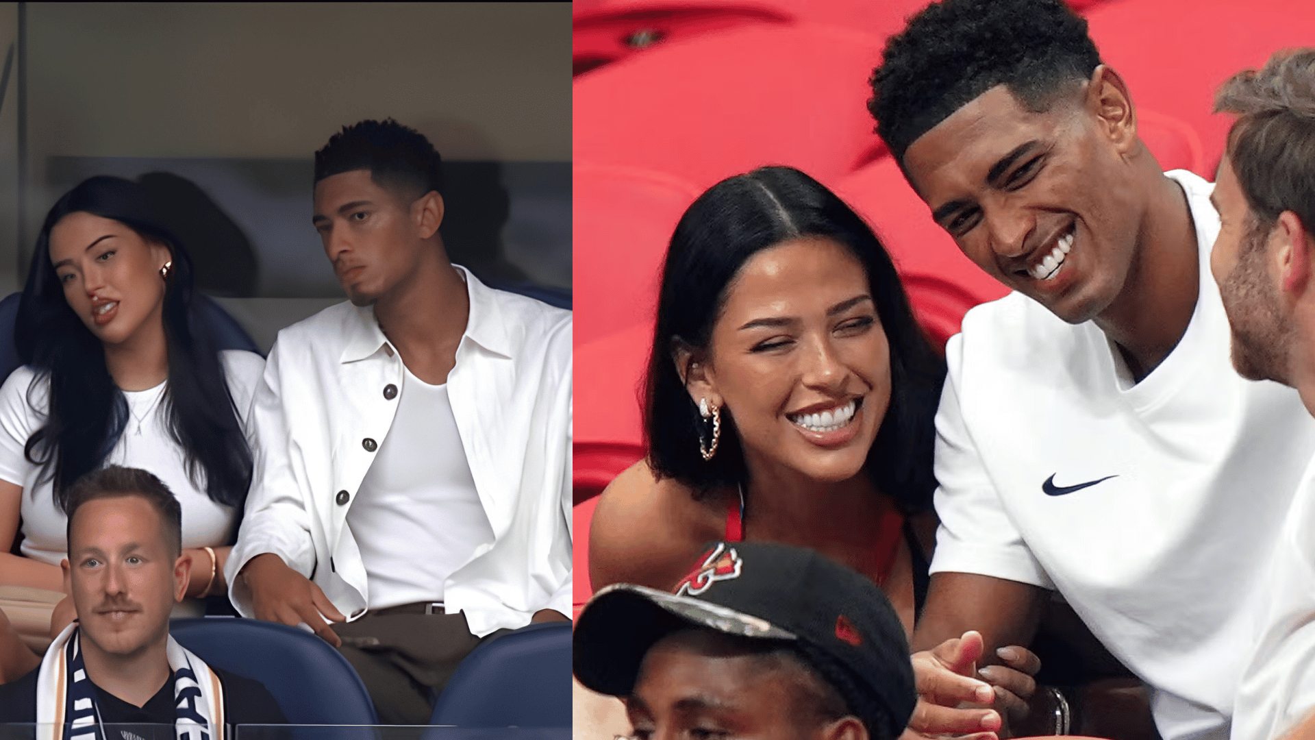 Jude Bellingham and Ashlyn Castro seen together at public events and outings