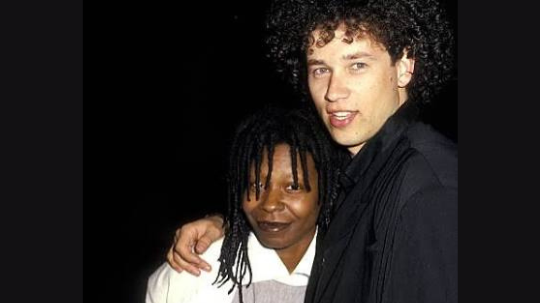 whoopi goldberg with former husband david claessen