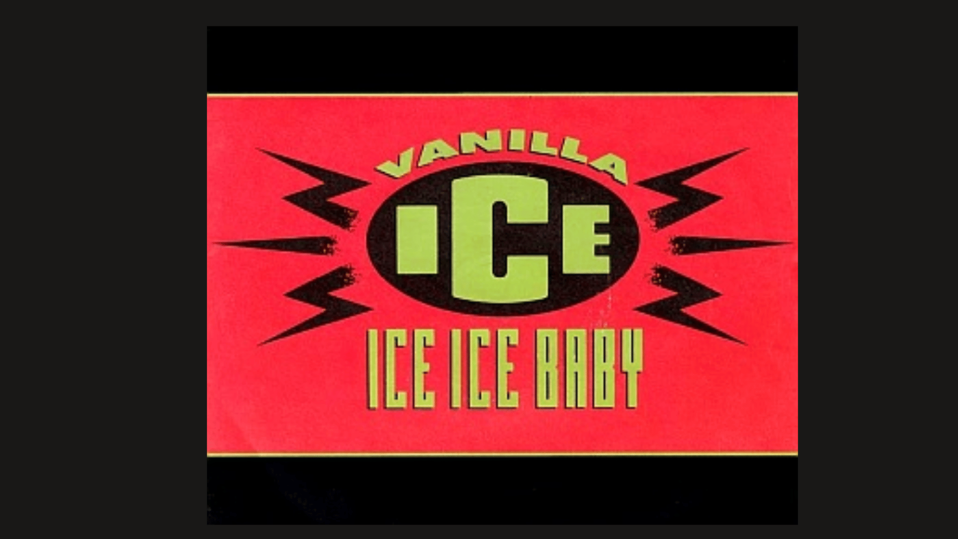 ice ice baby by vanilla ice
