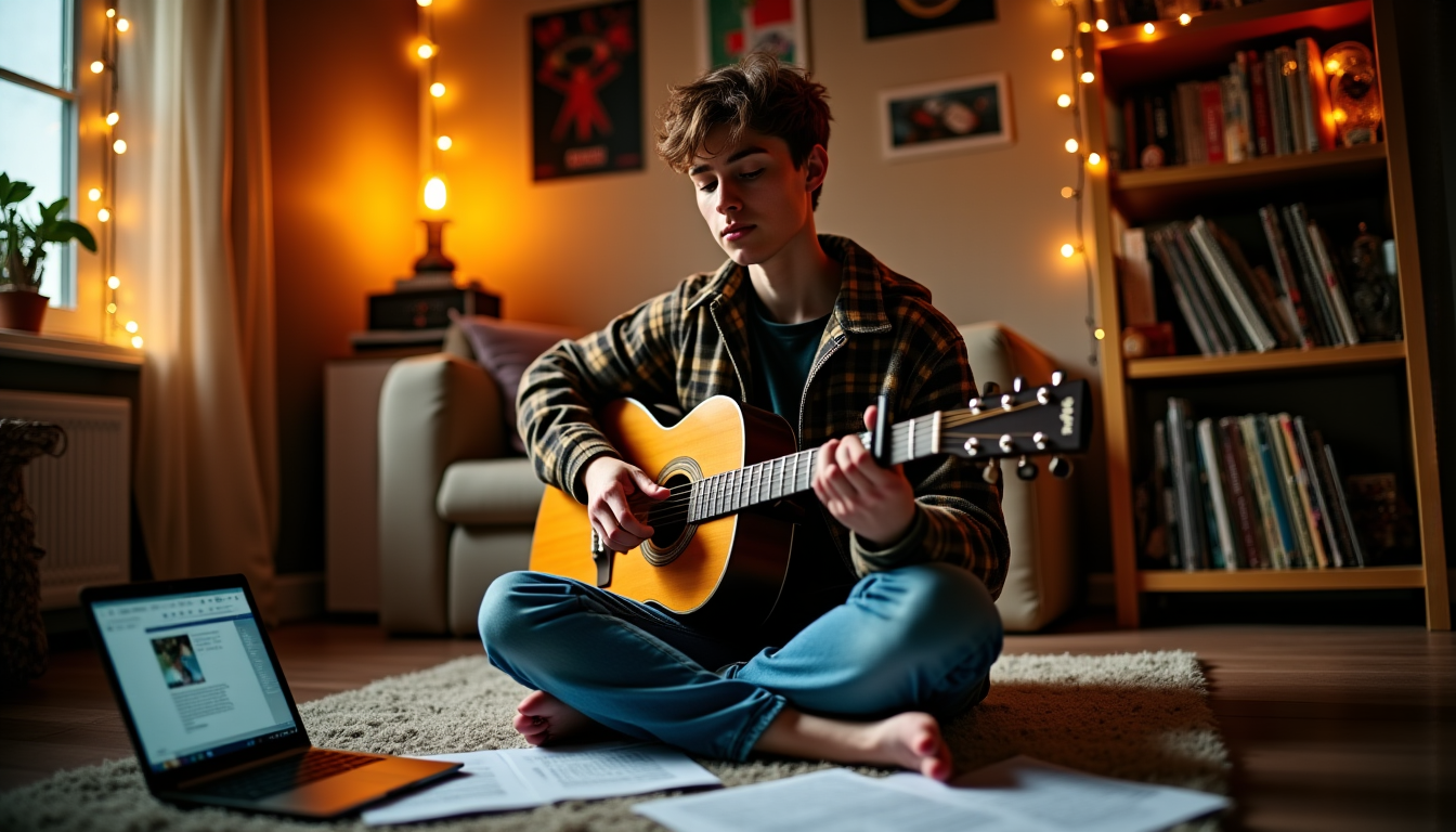 Illustration : “the most powerful connections are built when artists — how canadian indie artists are using social media to go from bedroom guitarist to touring musician ?