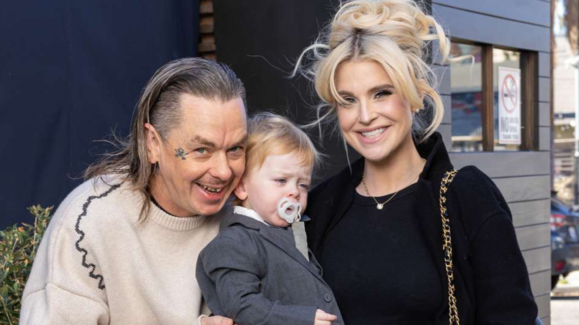 kelly osbourne sid wilson and their son sidney