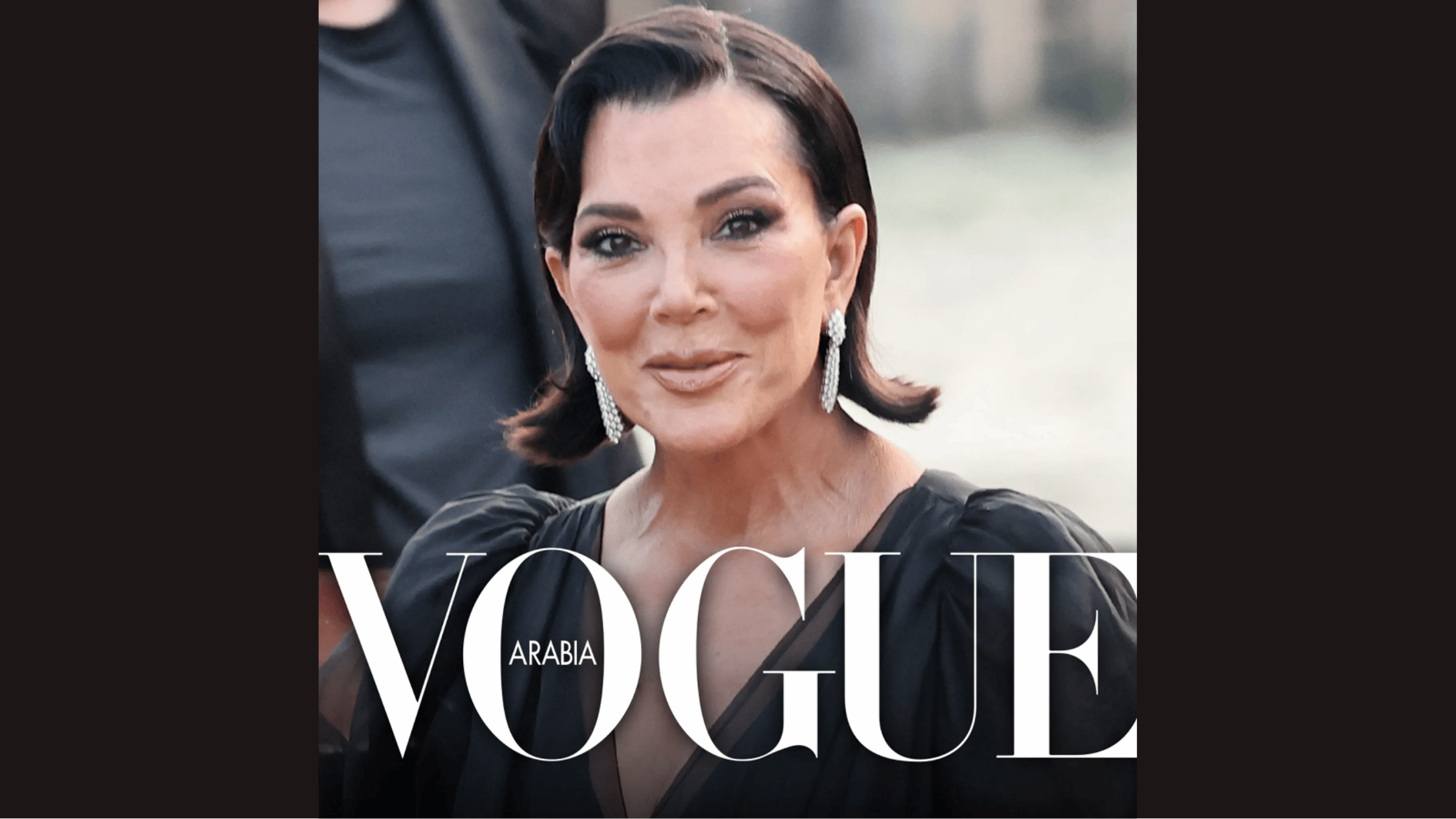 Kris Jenner poses for Vogue Arabia after discussing her recent facelift.