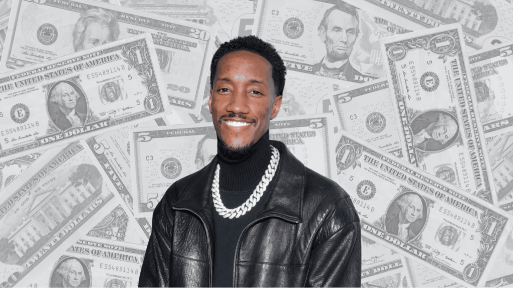 lemuel plummer portrait with dollar background