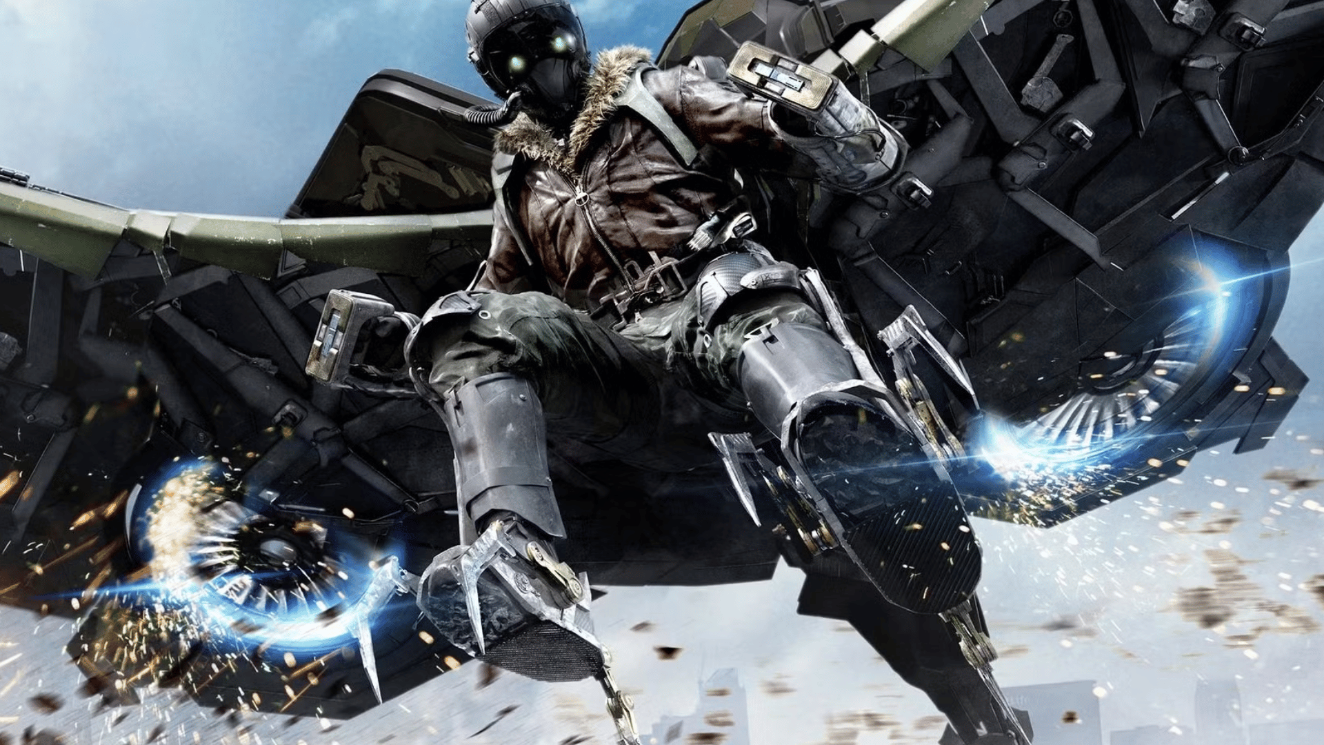 vulture villain adrian toomes in spider-man homecoming