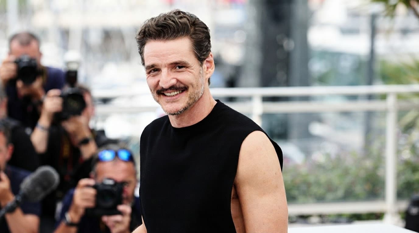 Pedro Pascal at a photocall for the movie Eddington during the 2025 Cannes Film Festival
