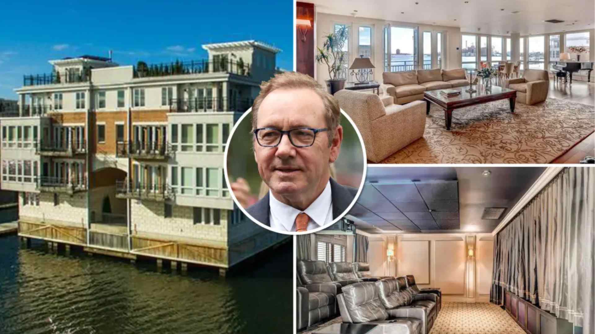Kevin Spacey real estate properties and luxury homes linked to his Hollywood career