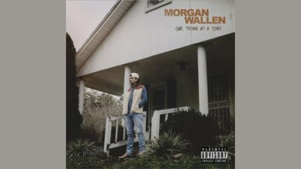 The album cover for Morgan Wallen's third studio album, One Thing at a Time