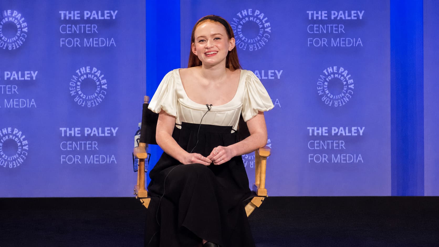 Sadie Sink at a Stranger Things PaleyFest event in 2018