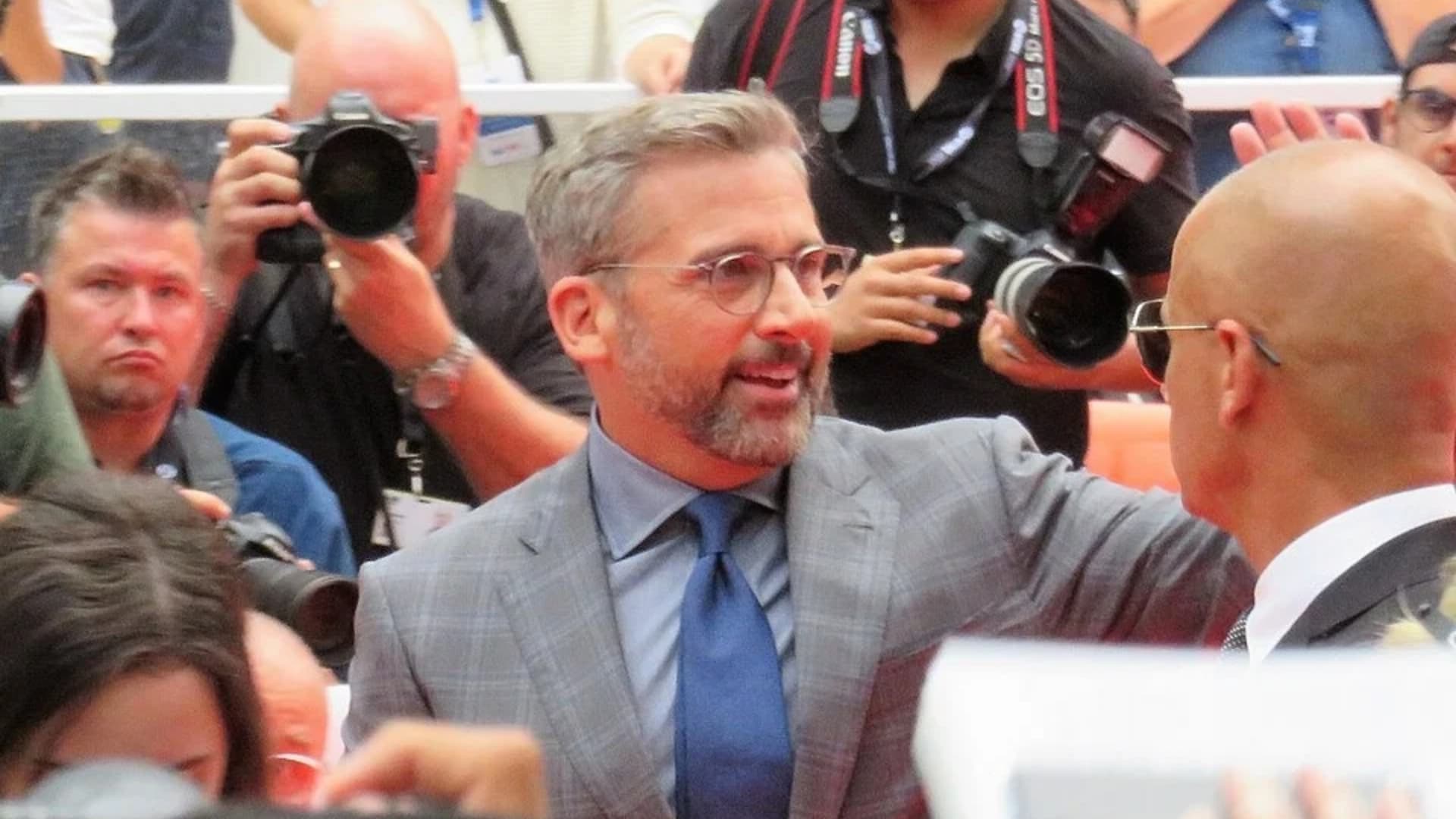 Steve Carell at the premiere of Beautiful Boy, 2018 Toronto Film Festival