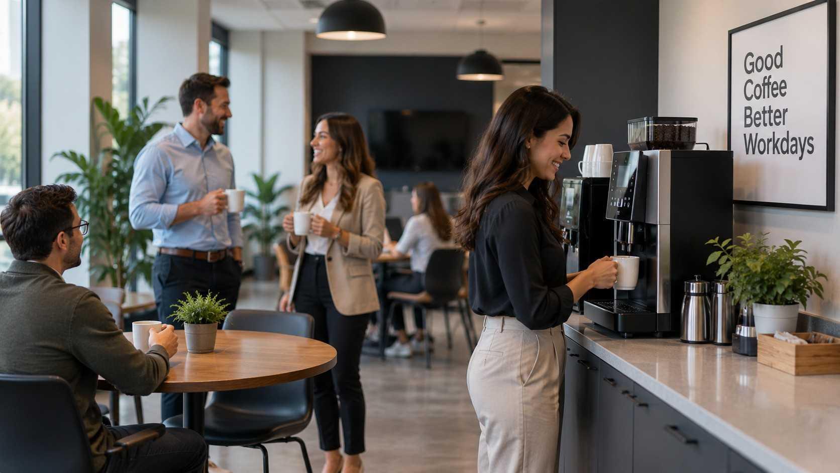 The Evolution of the Modern Office Break Room